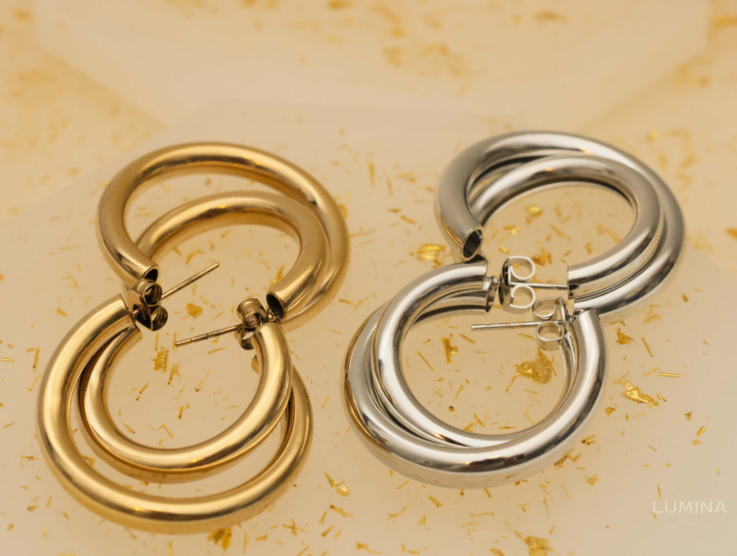 Boucles d'oreilles ECLIPSE